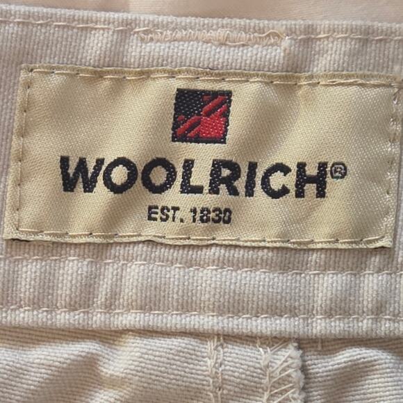 Woolrich Men's Cargo Shorts NWT Size 38 Ridley Creek in Stone, 10" inseam Cotton - Picture 11 of 12